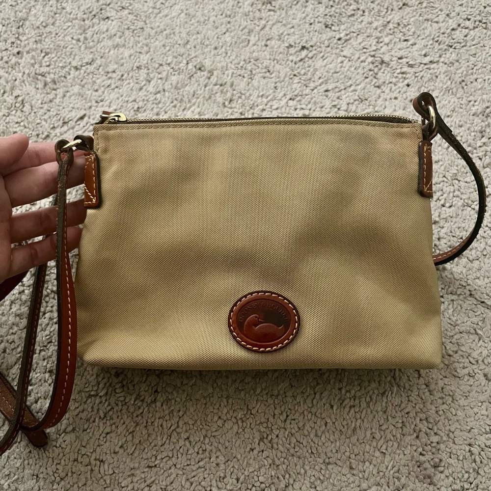 Dooney & Bourke Classic Tan Crossbody Bag